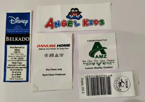 Taffeta Printed Label