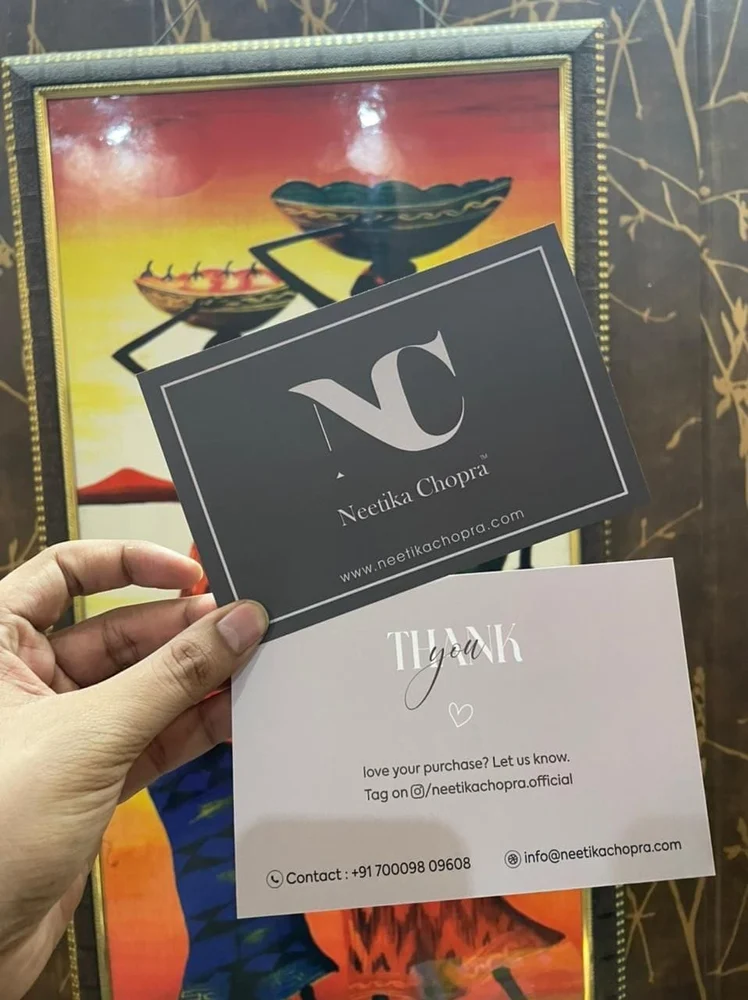 Thank You Customized Card